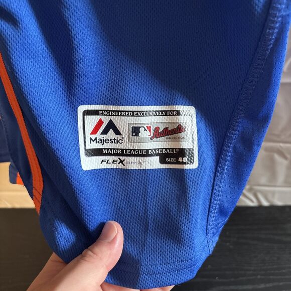 New York Mets Noah Syndergaard #34 MLB150 FlexBase Size 40 Men Medium Stitched - Picture 2 of 11